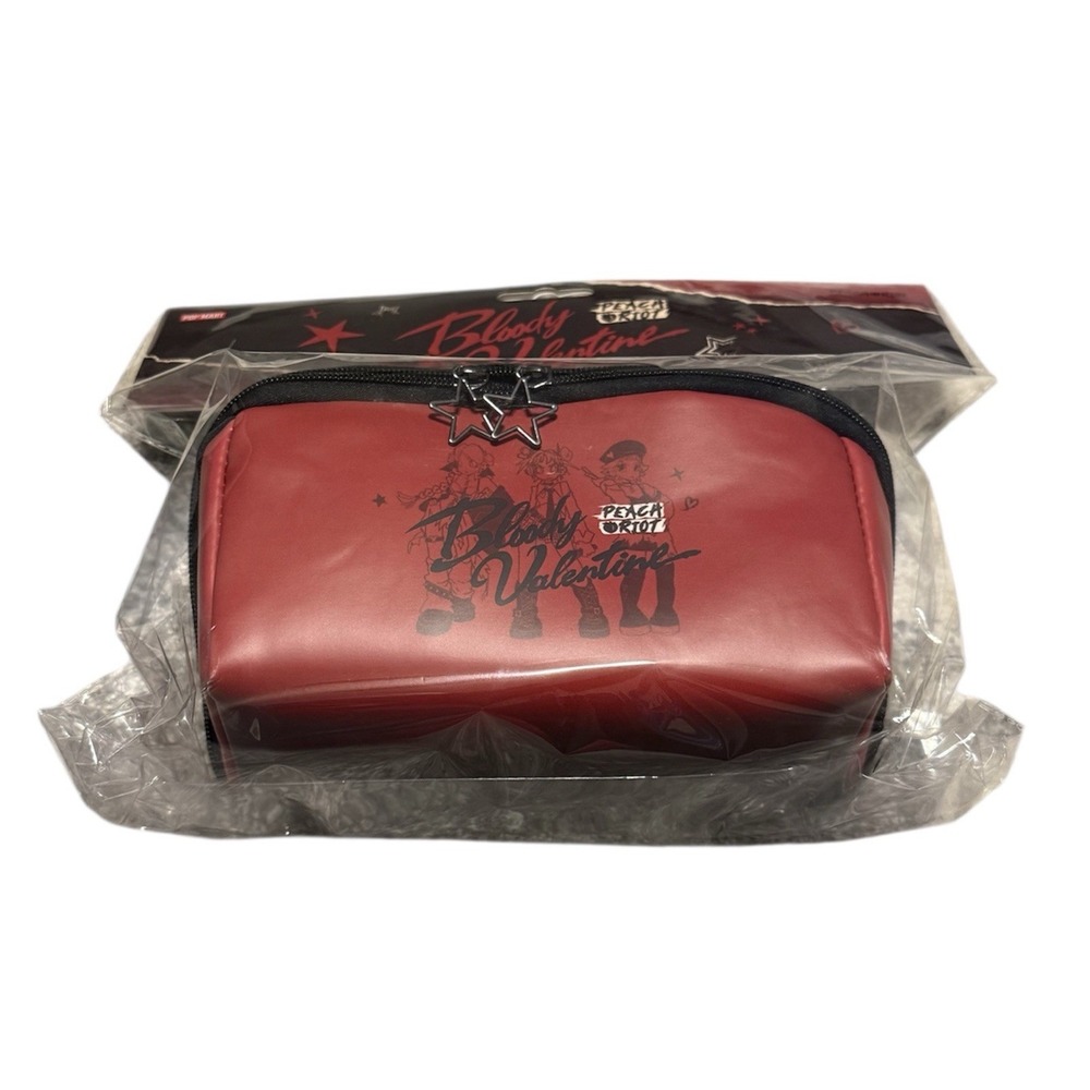 Peach Riot‎ Bloody Valentine Pop Mart Cosmetic Bag Limited Edition Exclusive NEW